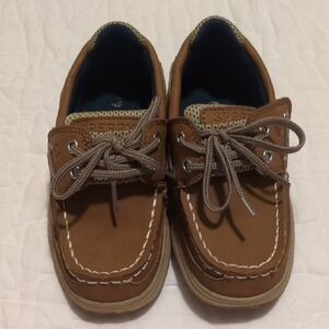 Sperry Kids Tan Boat Shoes